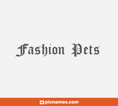 Fashion Pets